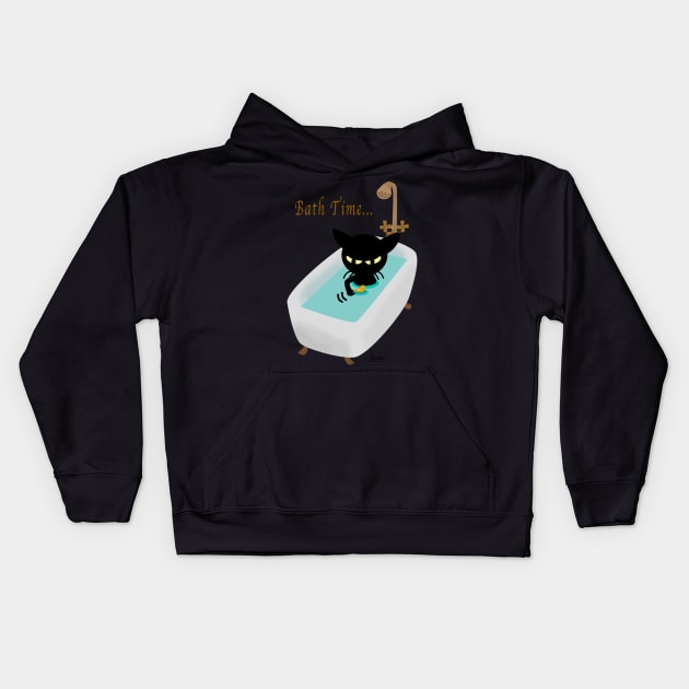 Bath Time Kids Hoodie by BATKEI